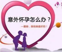 意外怀孕怎么办?